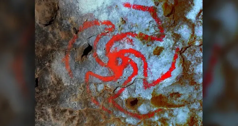 400-Year-Old Drawing Of Hallucinogenic ‘Trance Flower’ By Native Americans Found In California Cave