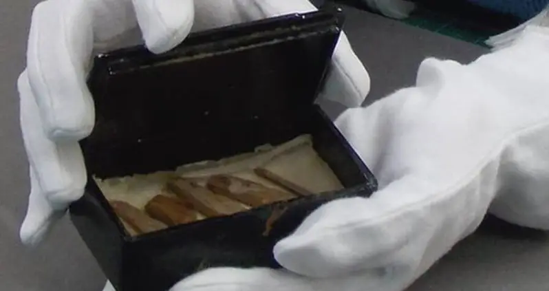 A 5,000-Year-Old Artifact From Egypt’s Great Pyramid Was Just Found In A Cigar Box In Scotland