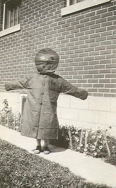 Kid In Weird Costume