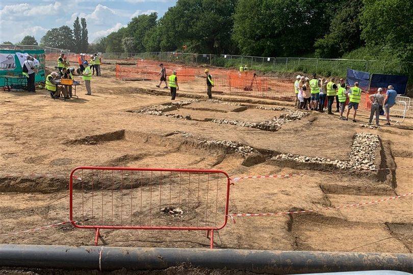 Ancient Roman Town In Newington